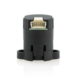 Optical encoder for dc gear motors