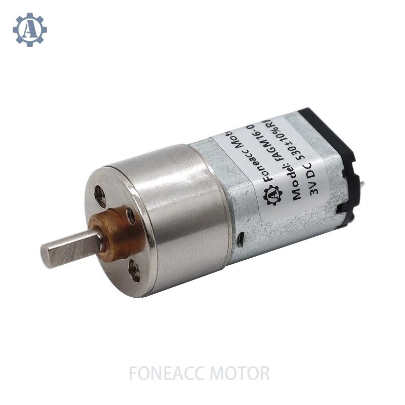 GM16-030 FF030 16mm DC Spur Gear Motor | Foneacc Motor