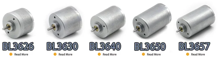 BL3626i, BL3630i, BL3640i, BL3650i and BL3657i high performance BLDC brushless dc motor