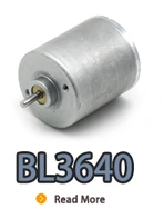 BL3640i, BL3640, B3640M, 36 mm small inner rotor brushless dc electric motor.webp
